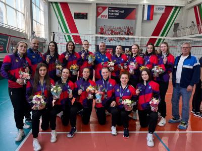 ВК «Рязань-РГУ» завоевал серебро чемпионата России